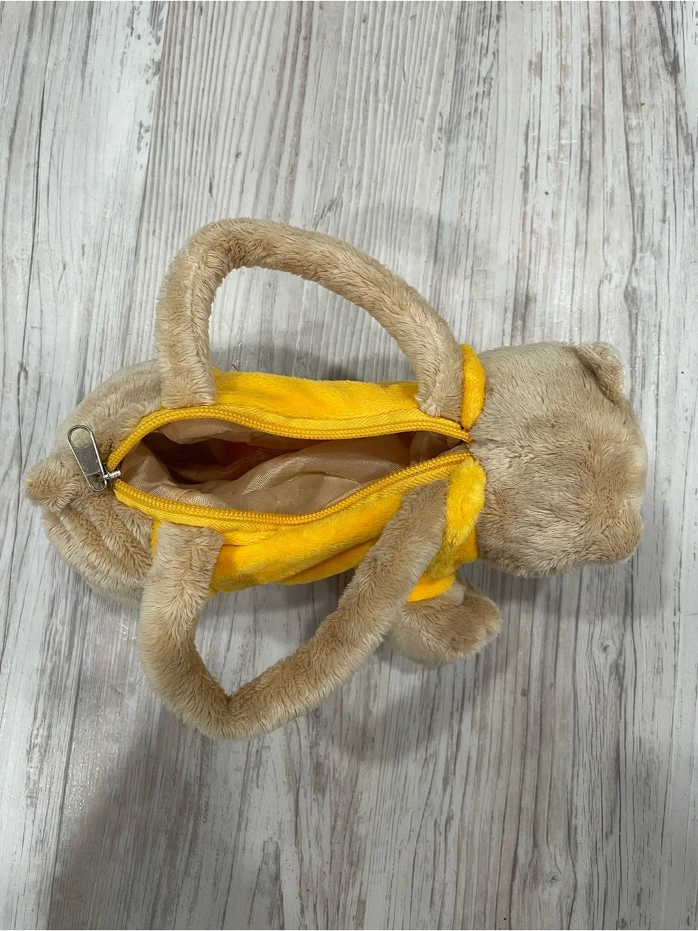 Plush Small Bear Toy Tote